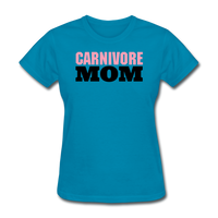 CARNIVORE MOM - Style 1 - turquoise