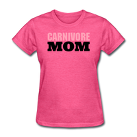 CARNIVORE MOM - Style 1 - heather pink