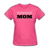 CARNIVORE MOM - Style 1 - heather pink