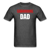 CARNIVORE DAD - Style 2 - T-Shirt - heather black