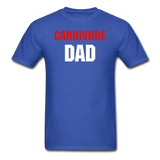 CARNIVORE DAD - Style 2 - T-Shirt - royal blue