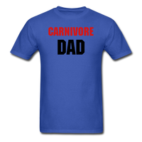 CARNIVORE DAD -Style 1 - royal blue