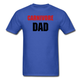 CARNIVORE DAD -Style 1 - royal blue