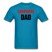 CARNIVORE DAD -Style 1 - turquoise