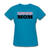 CARNIVORE MOM - Style 1 - turquoise