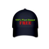 100% Plant Based FREE - Style 2 - Hat - navy