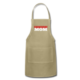CARNIVORE MOM - Style 2 - Apron - khaki