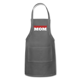 CARNIVORE MOM - Style 2 - Apron - charcoal