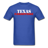 TEXAS CARNIVORE - Men - T-Shirt - royal blue