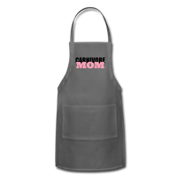CARNIVORE MOM - Style 1 - Apron - charcoal