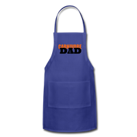 CARNIVORE DAD - Style 2 - Apron - royal blue