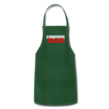 CARNIVORE DAD - Style 1 - Apron - forest green