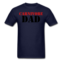 CARNIVORE DAD - Military Salute - T-Shirt - navy