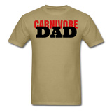 CARNIVORE DAD -Style 3 - T-Shirt - khaki