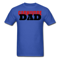 CARNIVORE DAD -Style 3 - T-Shirt - royal blue