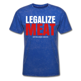 LEGALIZE MEAT - Unisex Classic T-Shirt - mineral royal