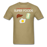SUPER FOODS - Unisex Classic T-Shirt - khaki