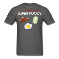 SUPER FOODS - Unisex Classic T-Shirt - charcoal