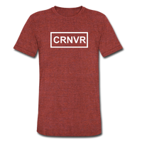 CRNVR - Unisex Tri-Blend T-Shirt - heather cranberry