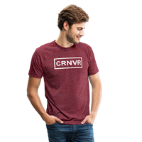CRNVR - Unisex Tri-Blend T-Shirt - heather cranberry