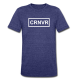 CRNVR - Unisex Tri-Blend T-Shirt - heather indigo
