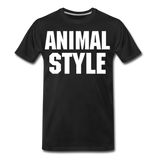 ANIMAL STYLE - Premium T-Shirt | Spreadshirt 812 - black