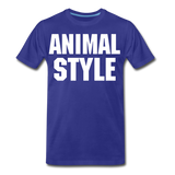 ANIMAL STYLE - Premium T-Shirt | Spreadshirt 812 - royal blue