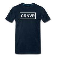 CRNVR - Front only - Men's Premium T-Shirt | Spreadshirt 812 - deep navy