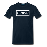 CRNVR - Front only - Men's Premium T-Shirt | Spreadshirt 812 - deep navy